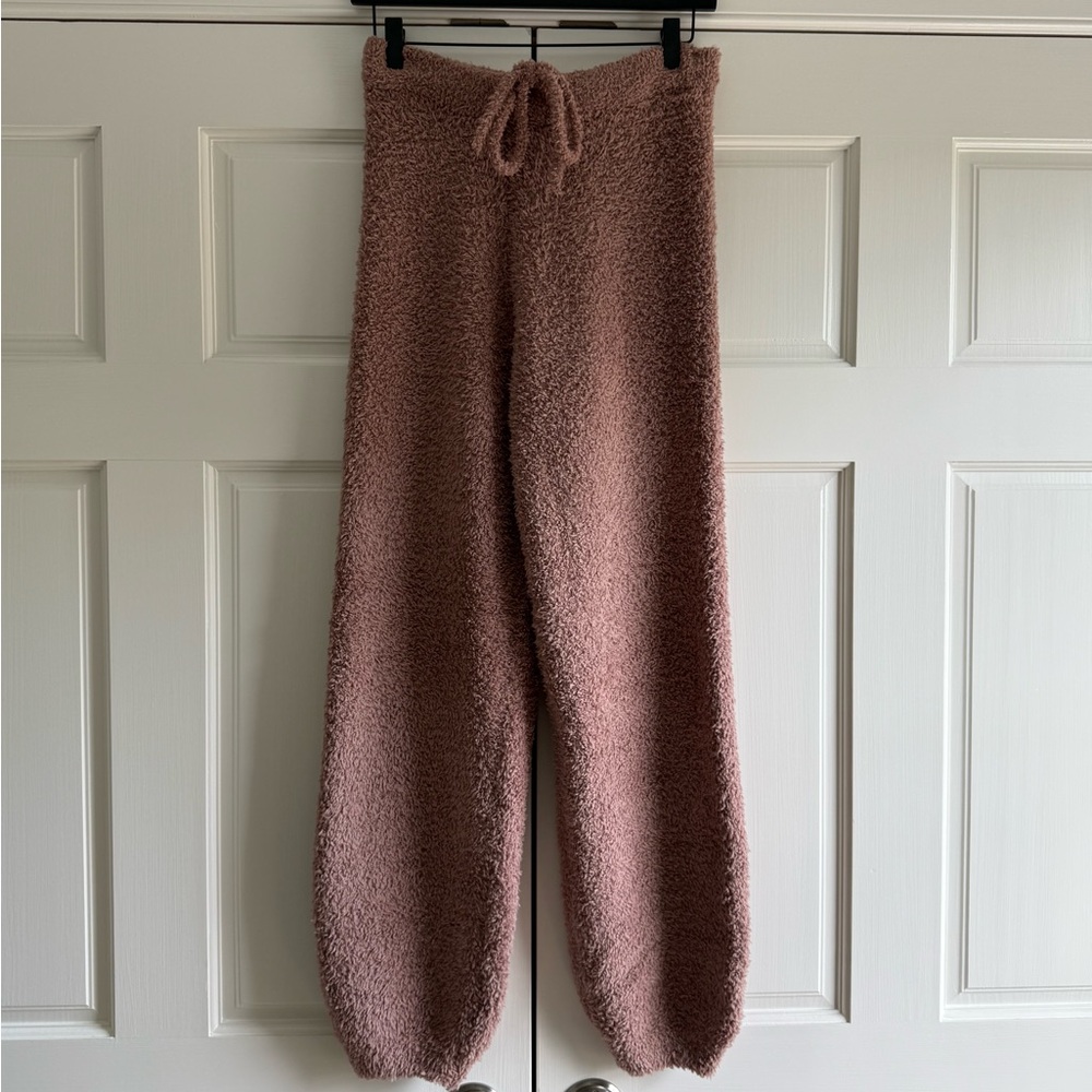 SKIMS Teddy joggers -LIKE NEW